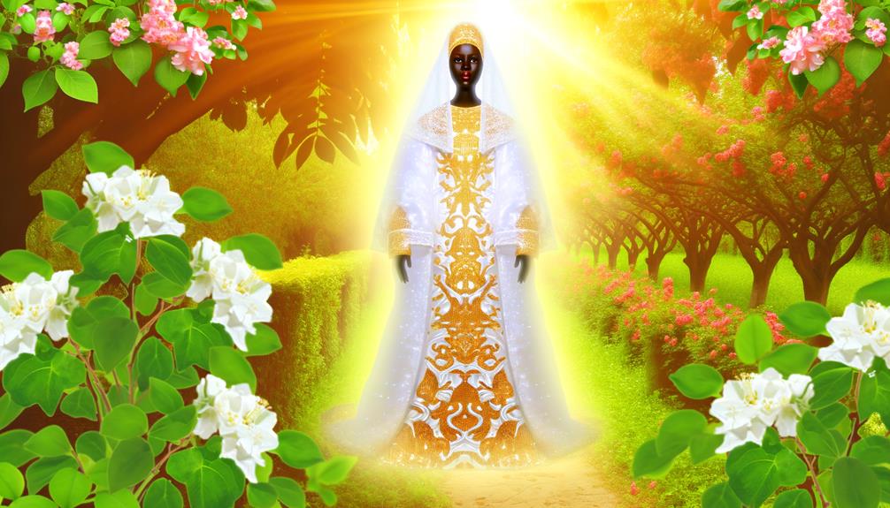 attire of divine virtue