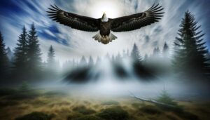 bald eagles symbolize spiritual strength