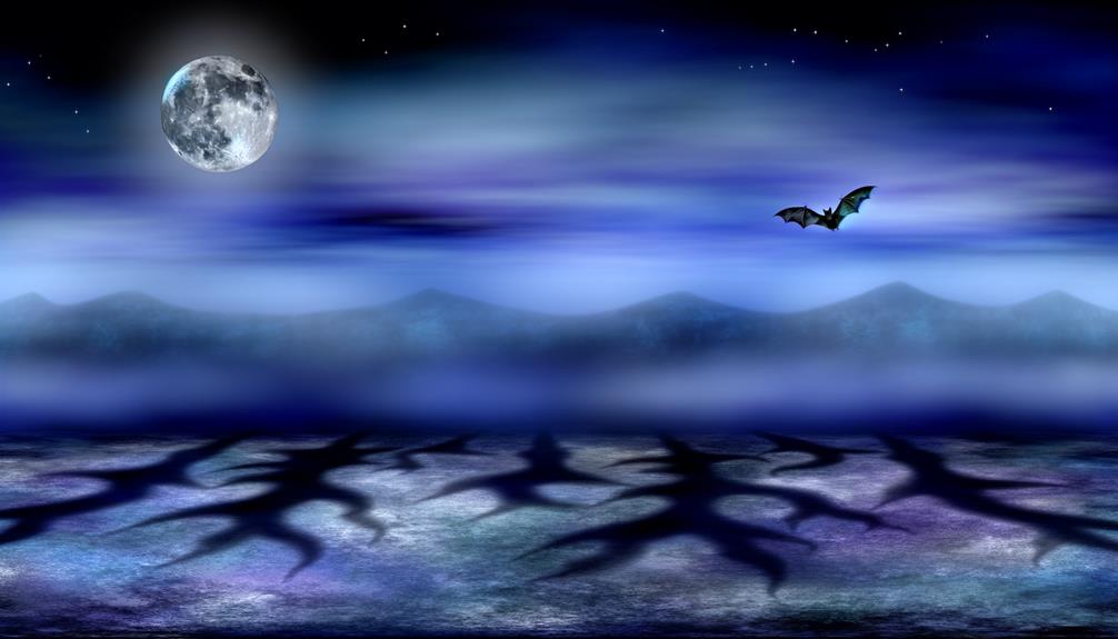 bats symbolize transformation and intuition