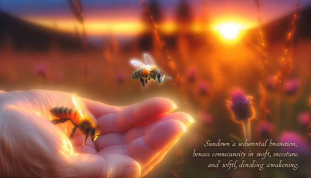 bee sting spiritual significance