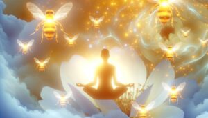 bees symbolize spiritual connection