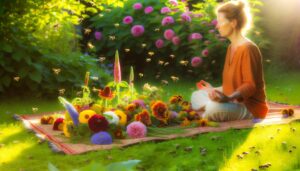 bees symbolize spiritual messages