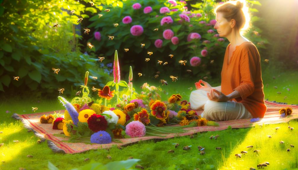 bees symbolize spiritual messages