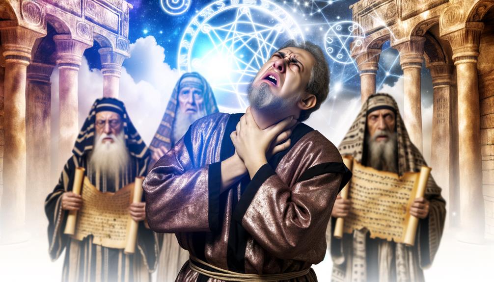 biblical accounts of discomfort