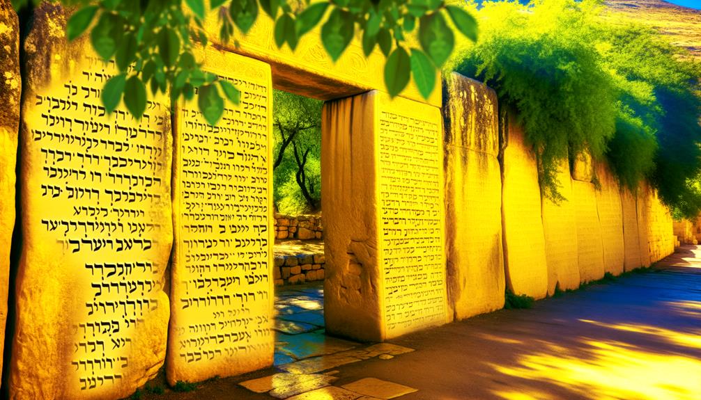 biblical entrances and barriers