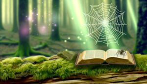biblical symbolism of spiders
