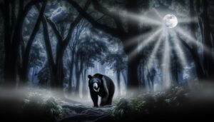 black bear dream symbolism