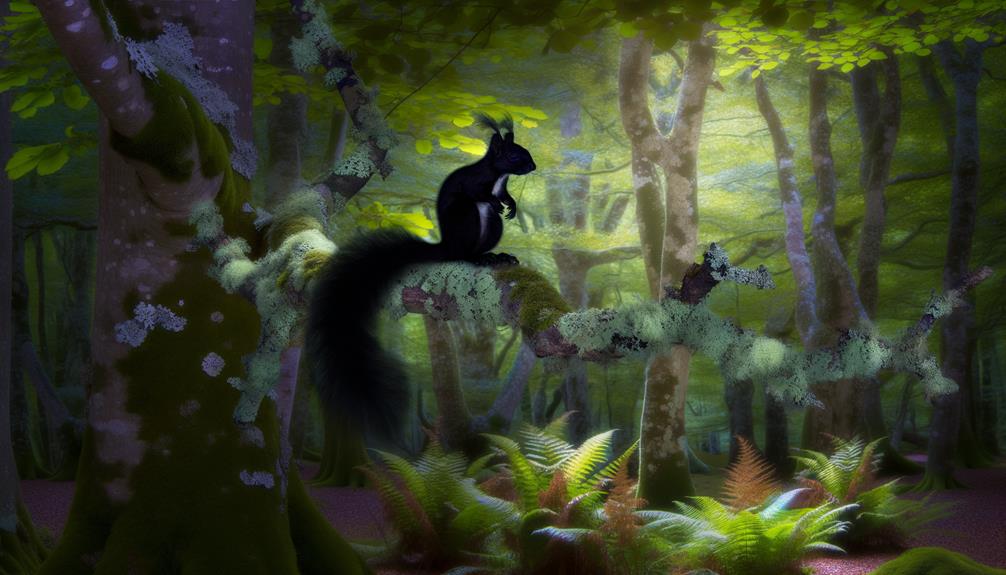 black squirrel spiritual significance