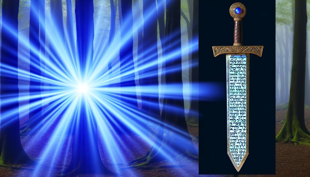 blades as biblical symbols