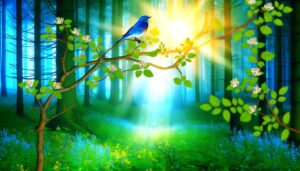 blue bird spiritual significance