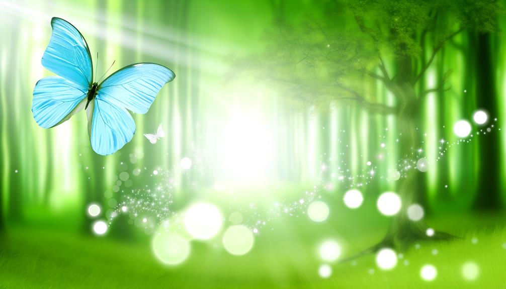 blue butterfly spiritual symbolism