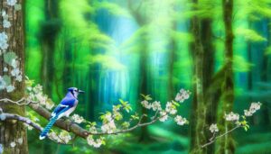 blue jay symbolizes spiritual insight