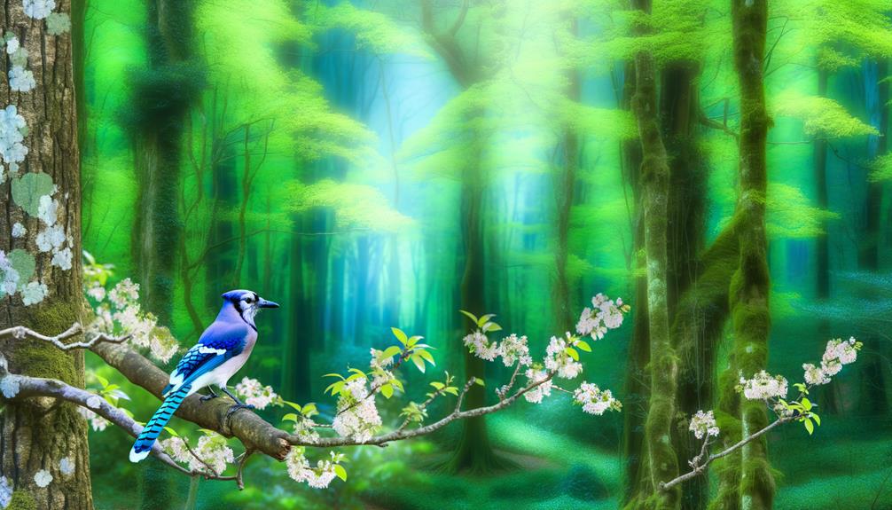 blue jay symbolizes spiritual insight
