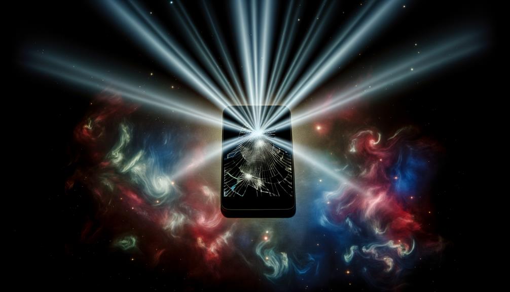 broken screen spiritual insight