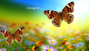 brown orange butterfly symbolism