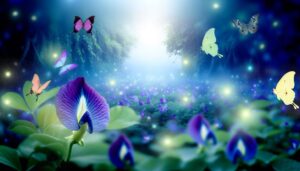 butterfly pea flower symbolism
