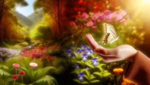 butterfly signifies spiritual transformation