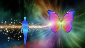 butterfly symbolizes spiritual guidance