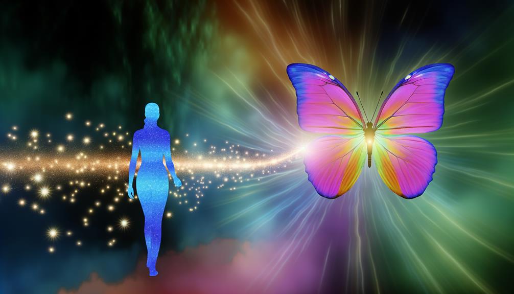 butterfly symbolizes spiritual guidance