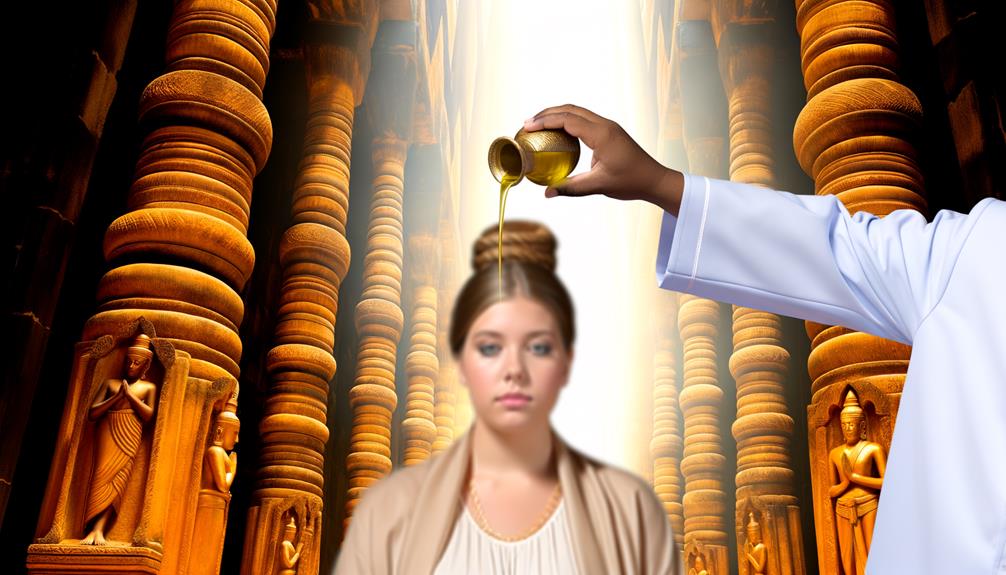 ceremonial oil for authority