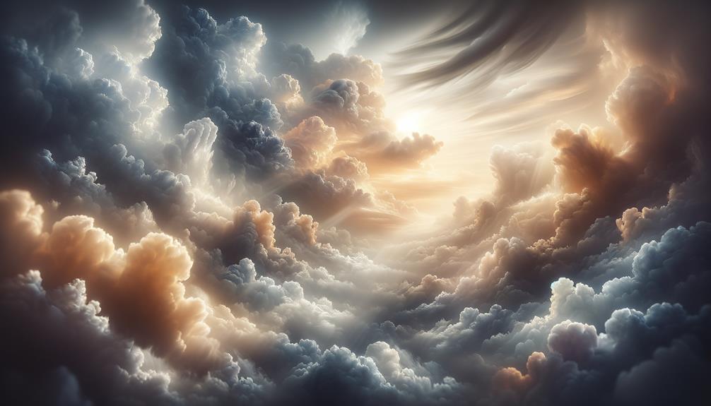 clouds represent emotions and thoughts