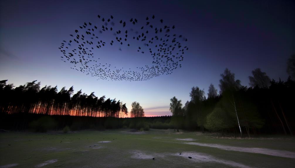 crows circling spiritual significance