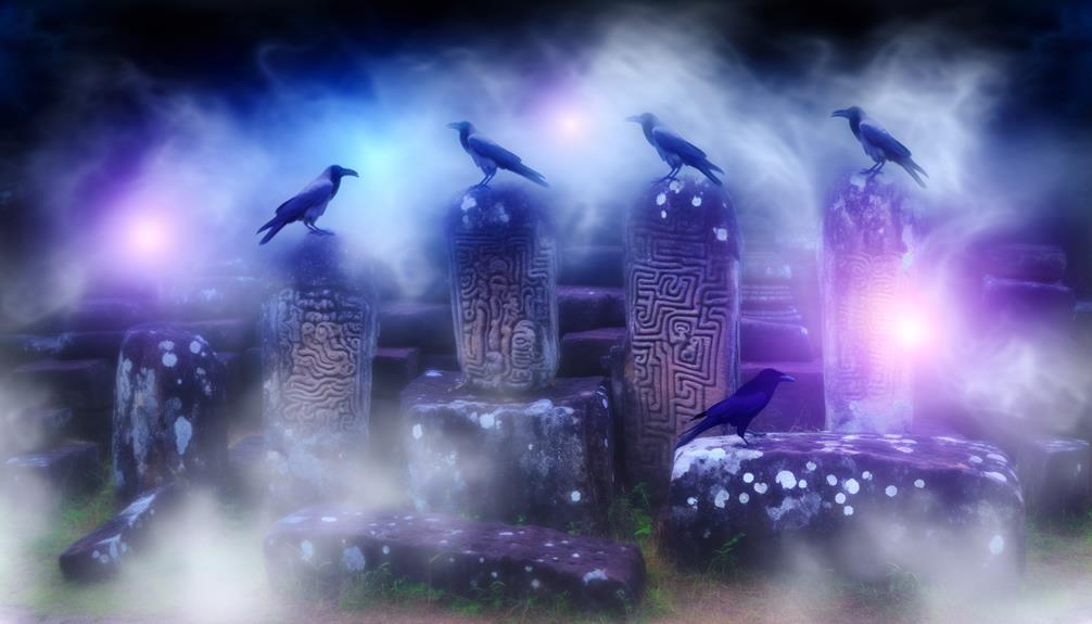 crows omens wisdom transformation