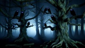 crows symbolize transformation and intuition