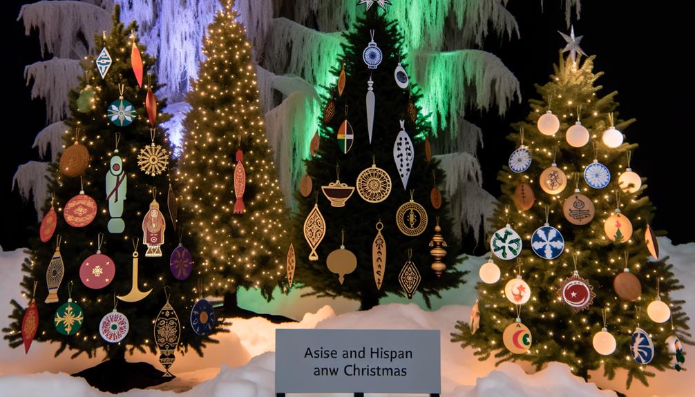 cultural variations of christmas trees