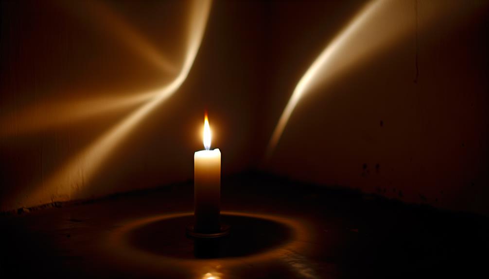 dancing light and shadow