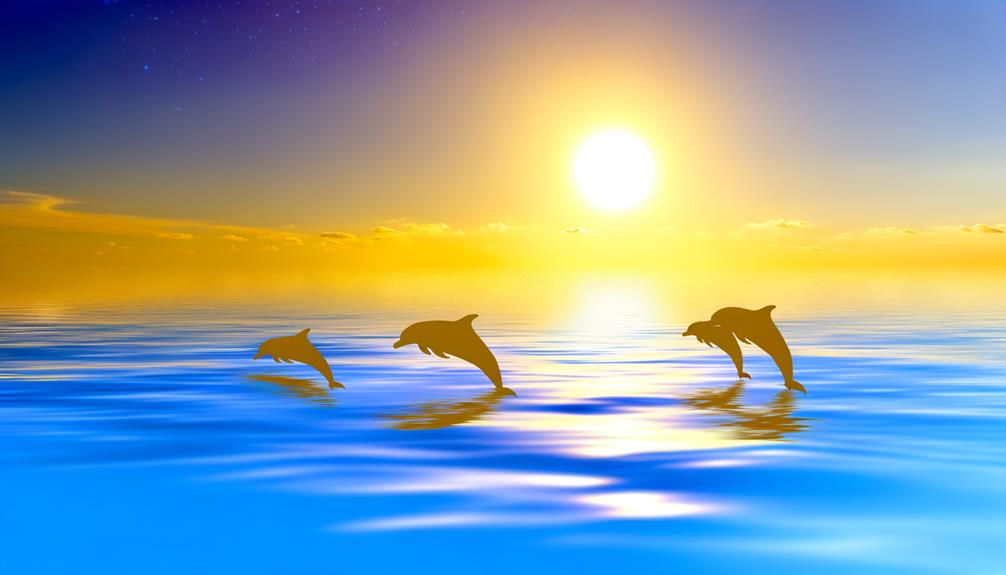 dolphins symbolize spiritual connection