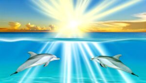 dolphins symbolize twin flame