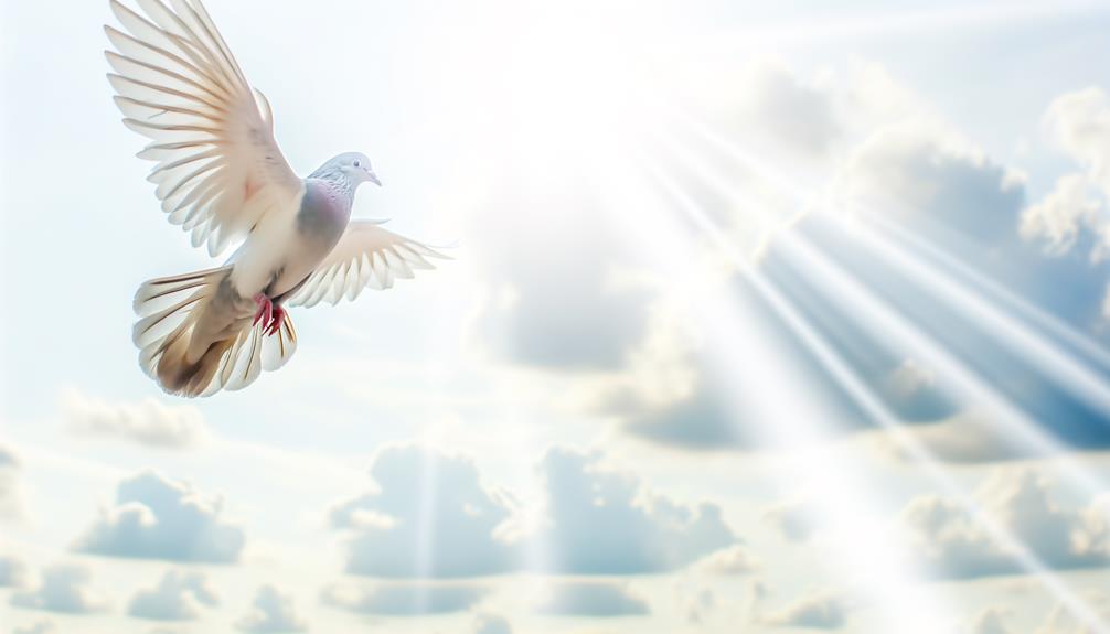 dove with olive branch