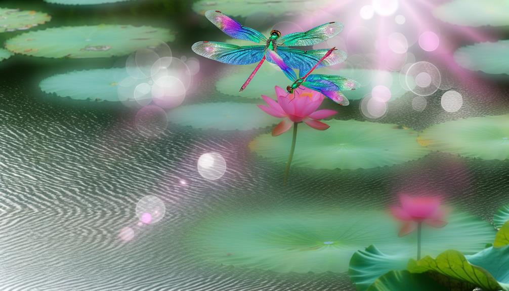 dragonflies represent transformation and adaptability