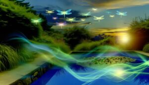 dragonflies symbolize transformation and change