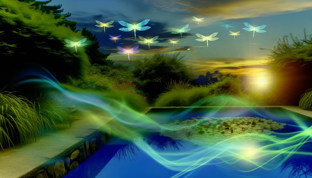 dragonflies symbolize transformation and change