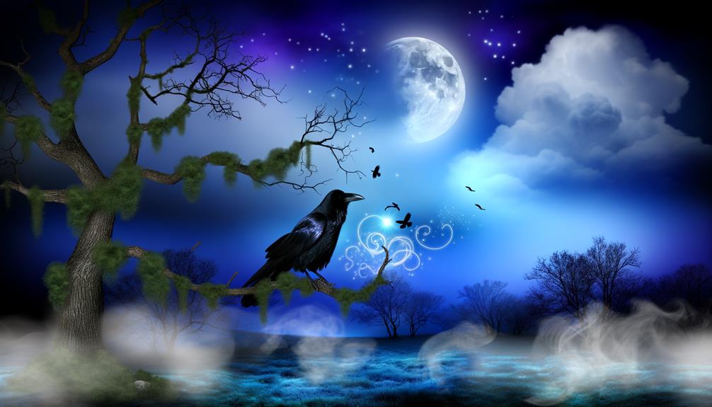 dreaming of a crow