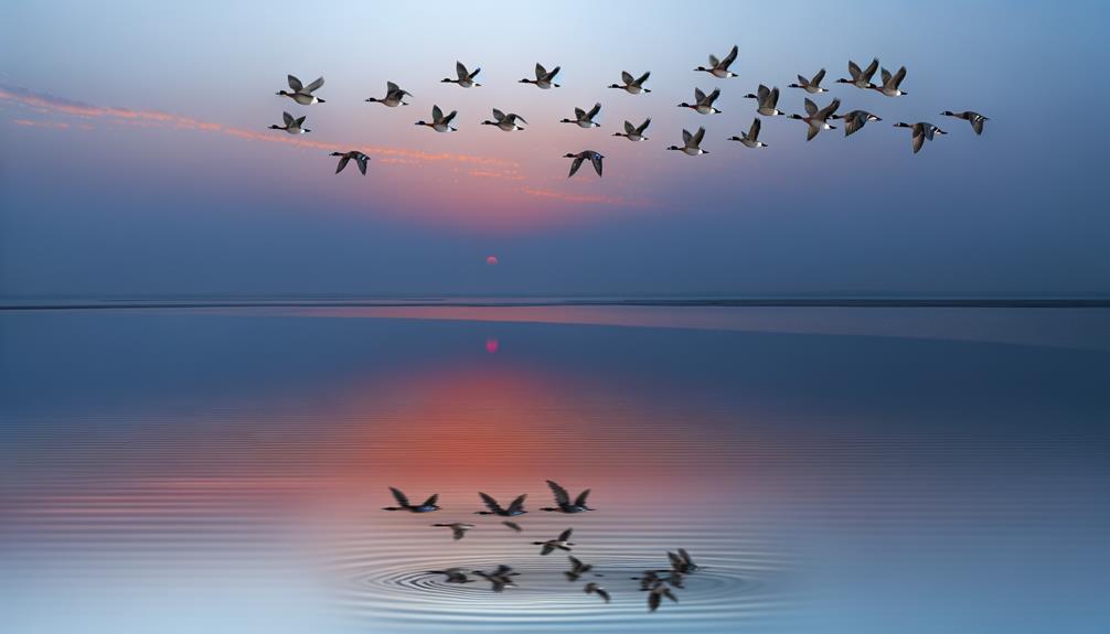 ducks represent adaptability and resilience