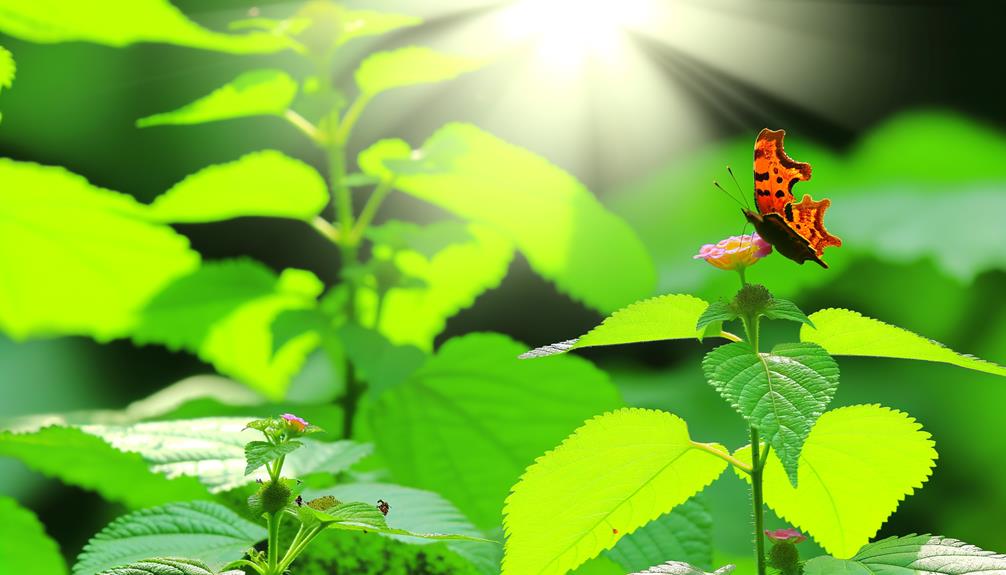 eastern comma butterfly significance
