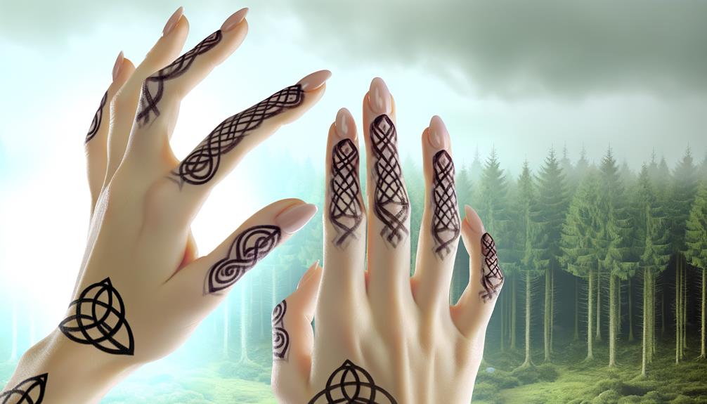 eternal infinite triquetra symbol