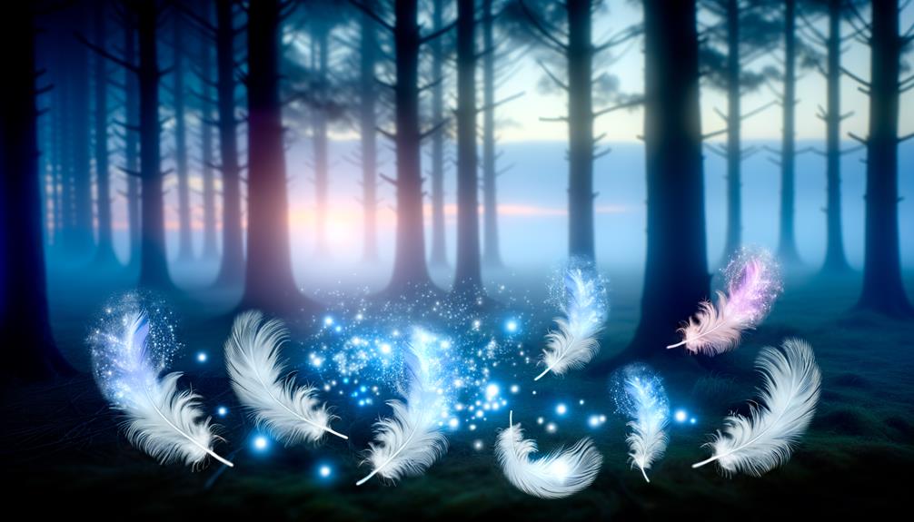 feathers symbolize spiritual guidance