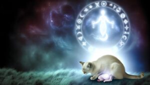 feline birth symbolizes transformation