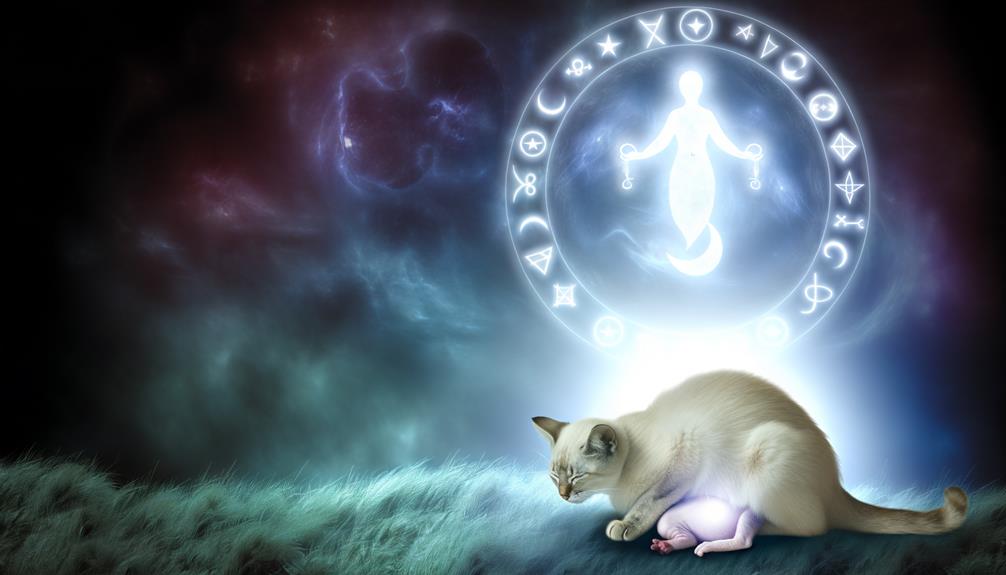 feline birth symbolizes transformation