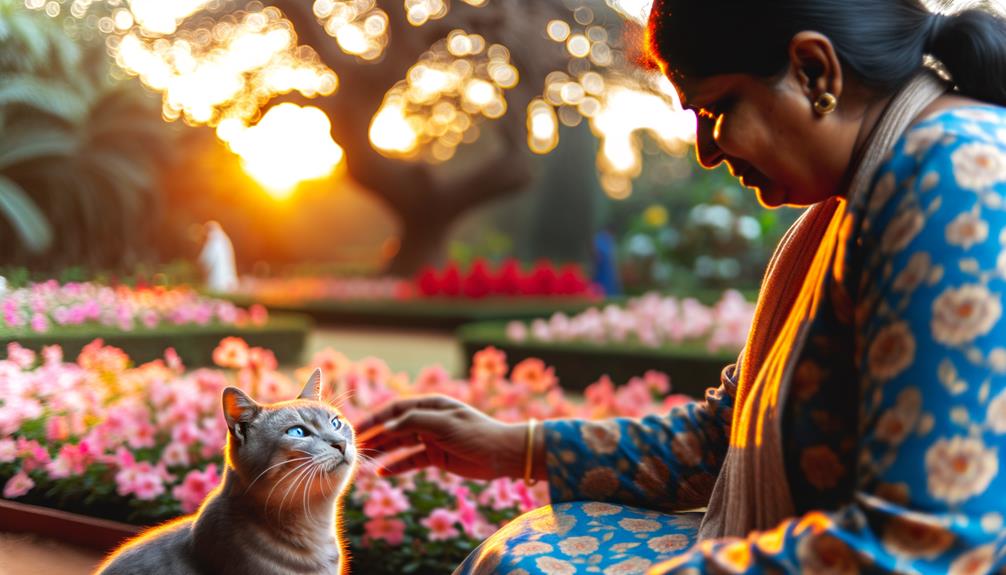 feline companionship for healing
