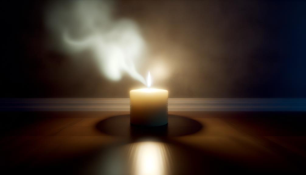 flickering light spiritual significance