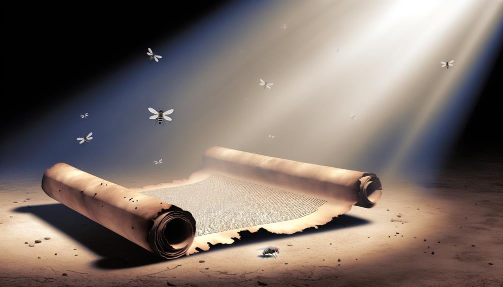 flies in biblical texts