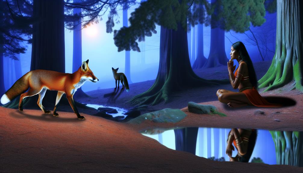 foxes reflect human behavior