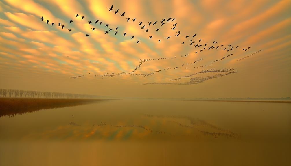 geese symbolize teamwork and guidance