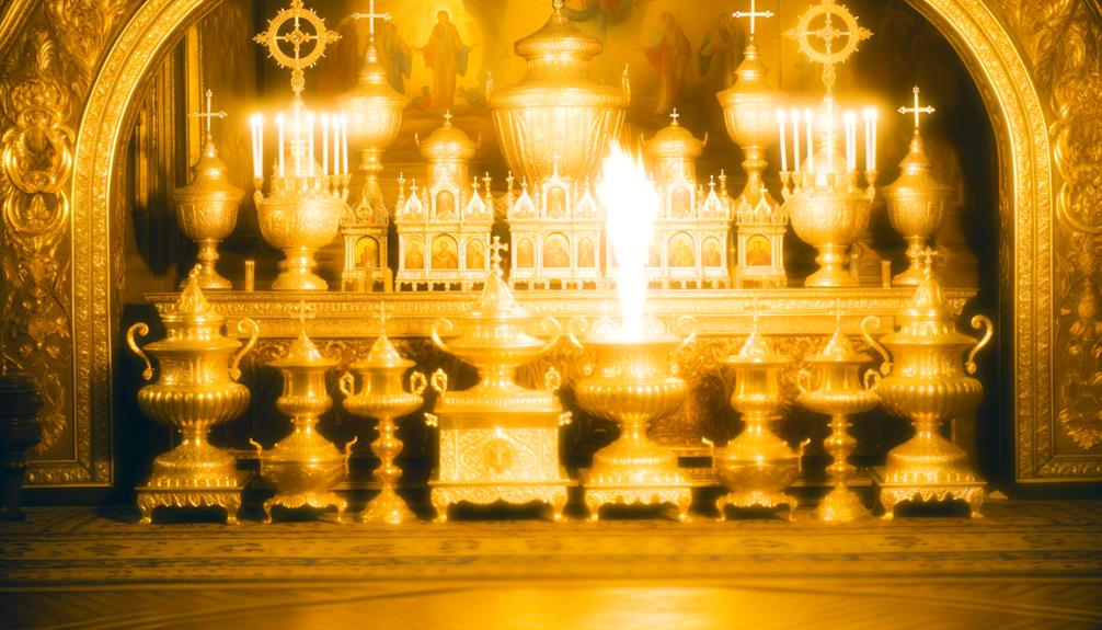 gold in ritual sacrifice