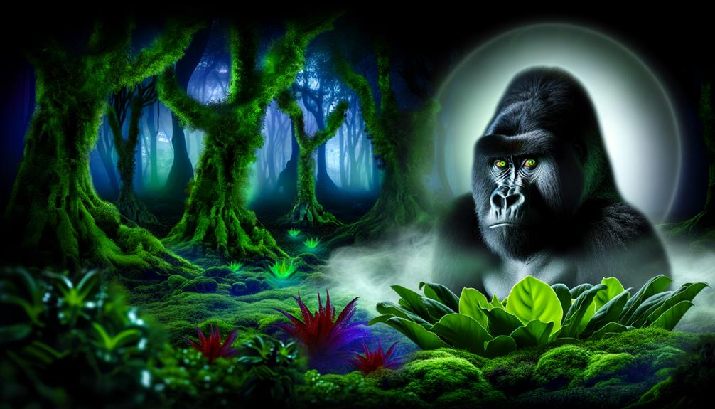 gorilla symbolizes inner strength